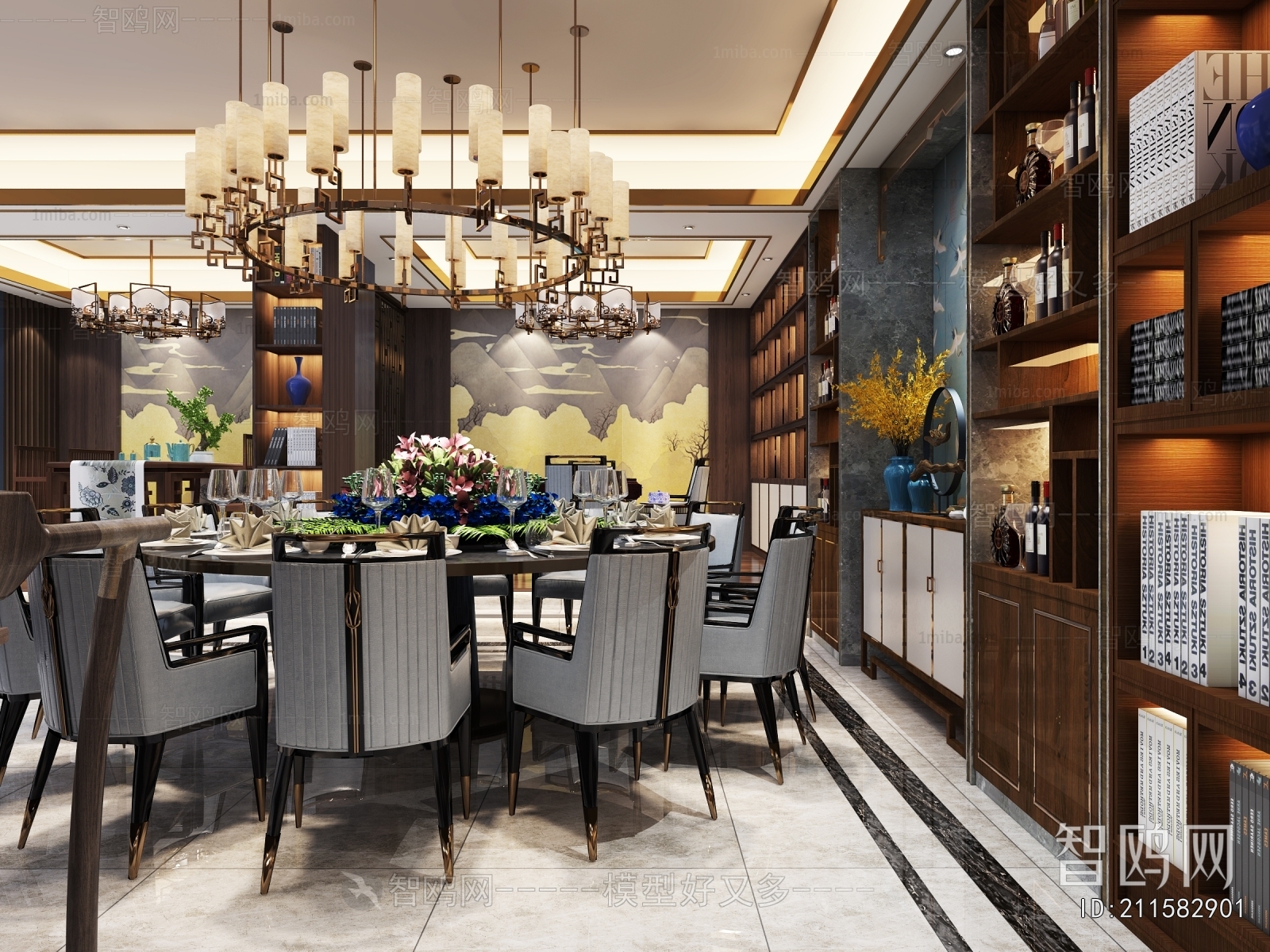 New Chinese Style Restaurant Box