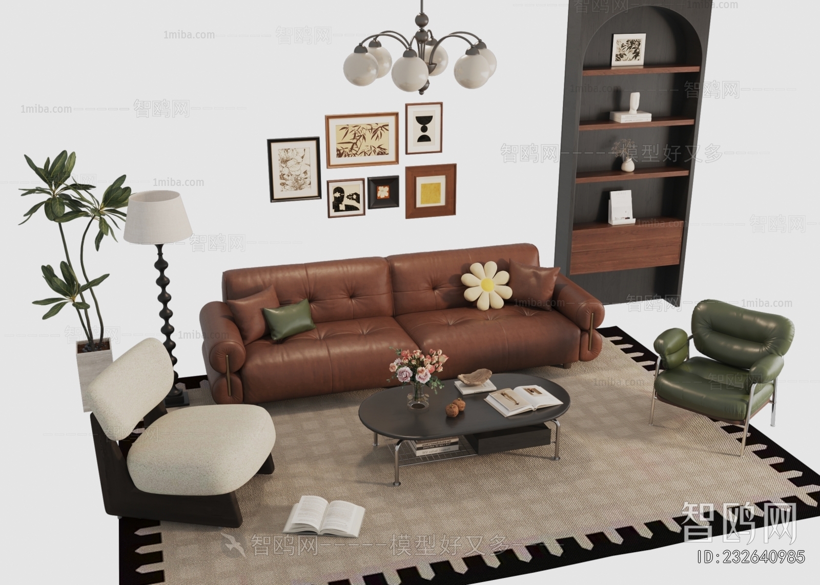 French Style Sofa Combination