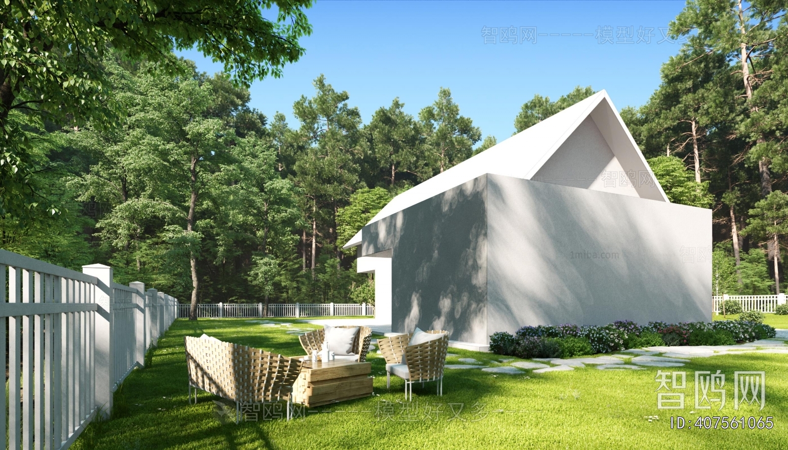 Modern Courtyard/landscape