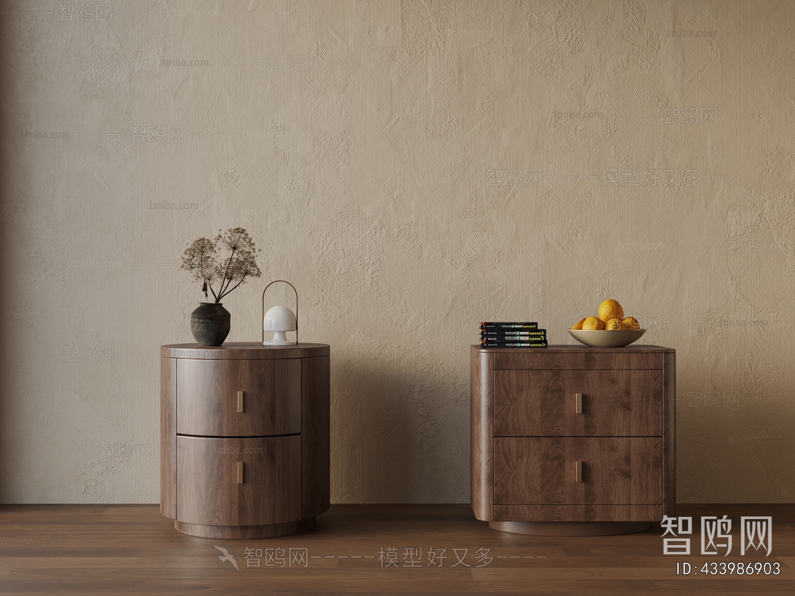 Modern Bedside Cupboard