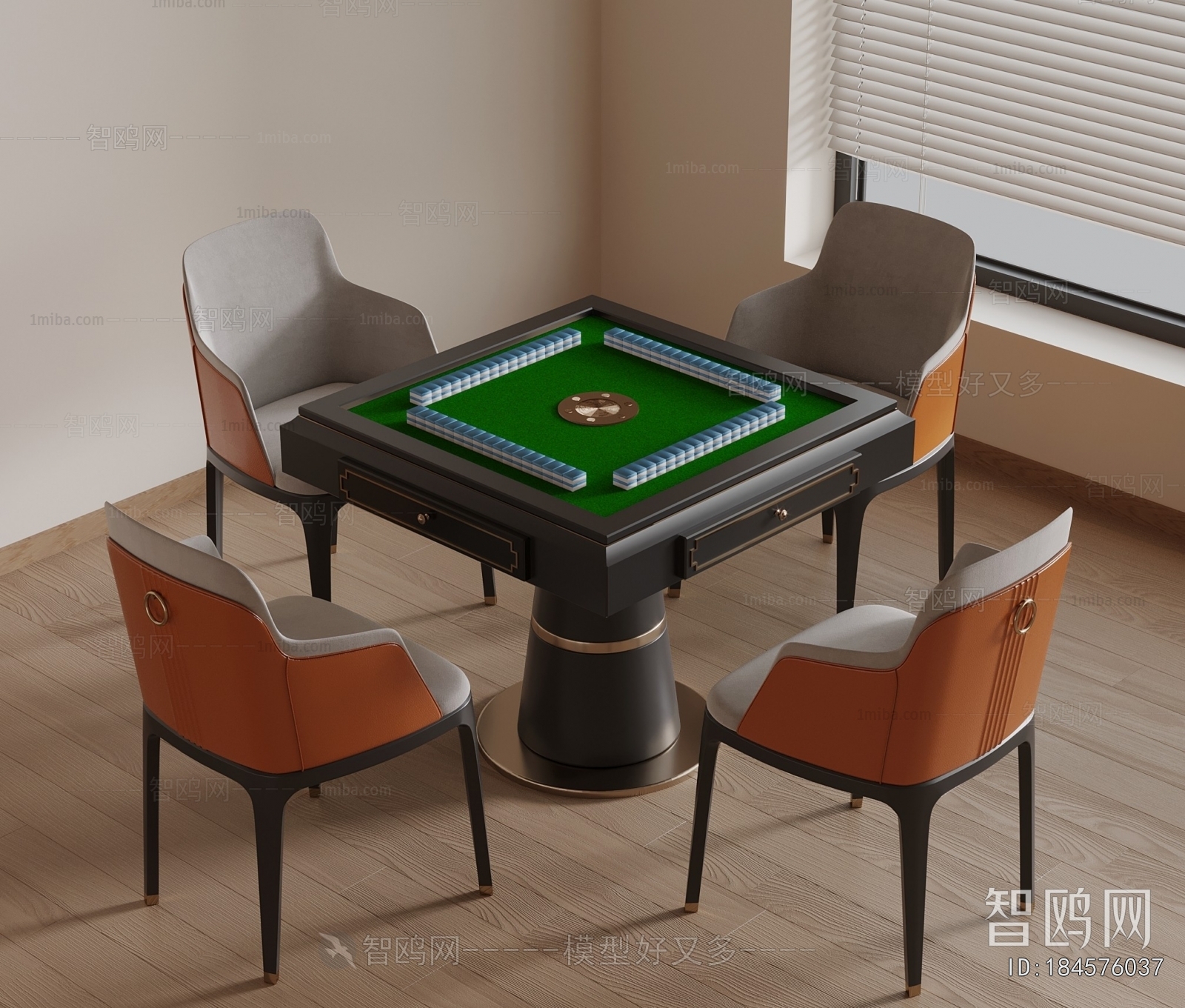New Chinese Style Mahjong Tables And Chairs