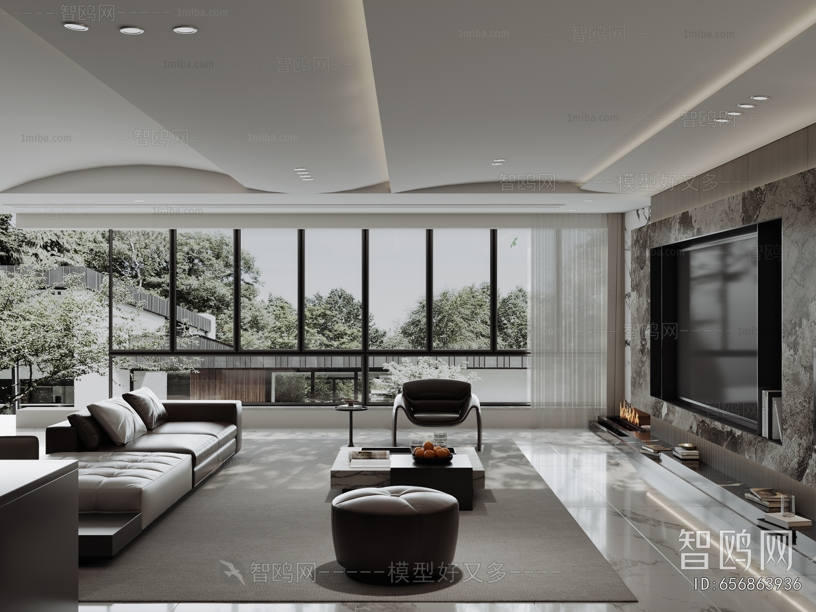 Modern A Living Room