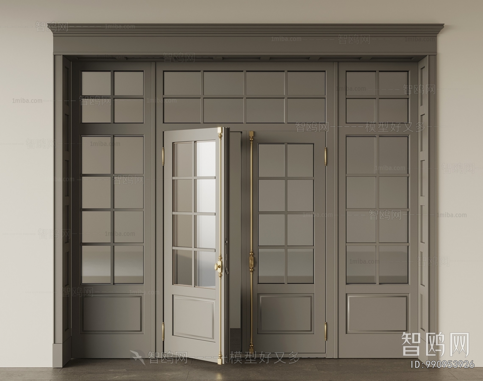 French Style Double Door