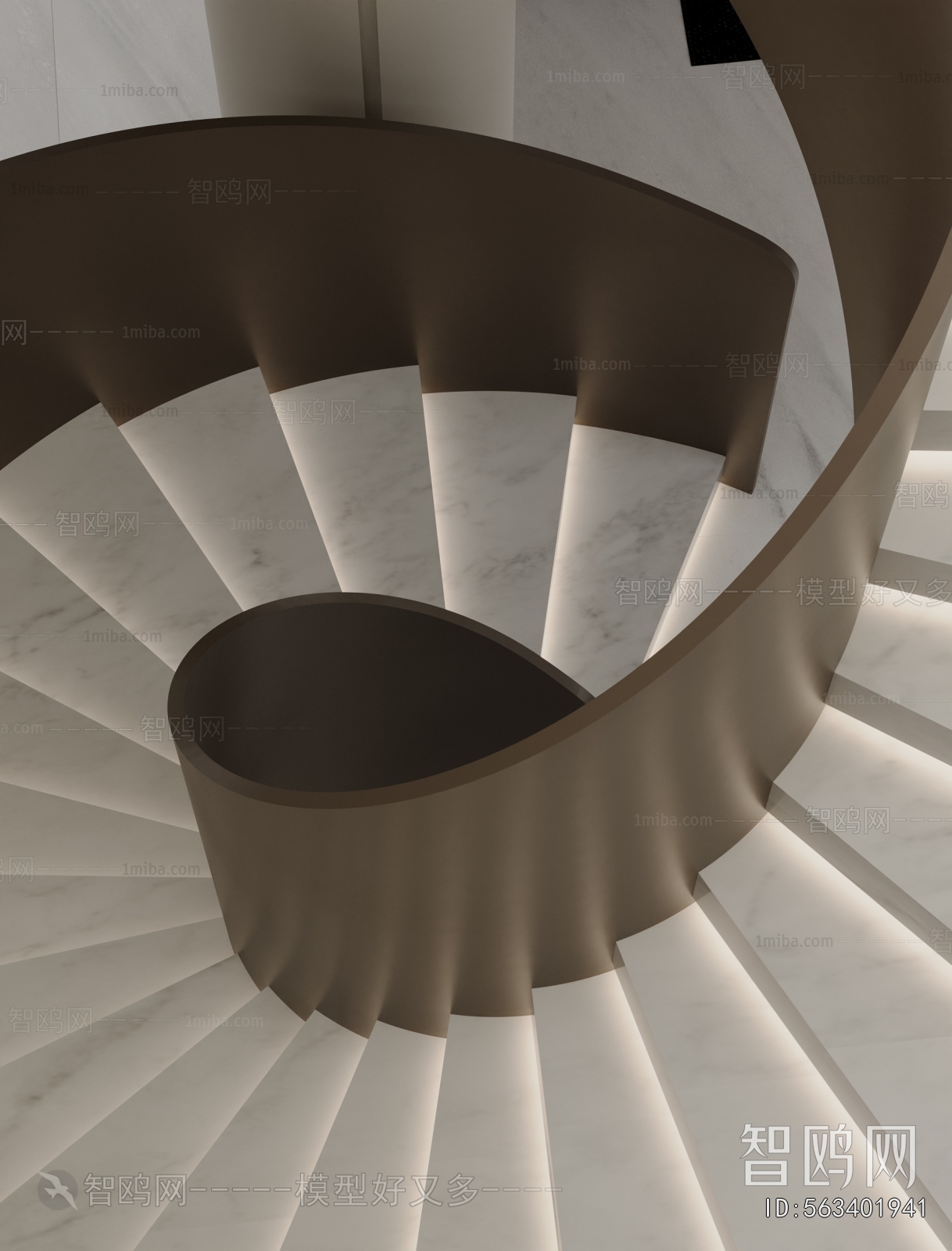 Modern Rotating Staircase