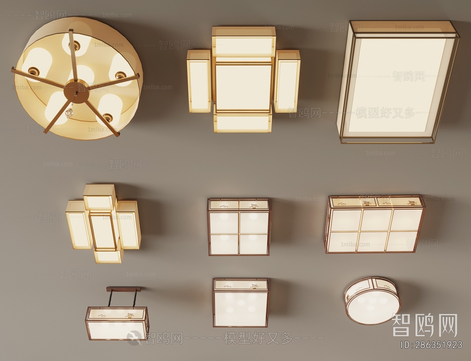 New Chinese Style Ceiling Ceiling Lamp