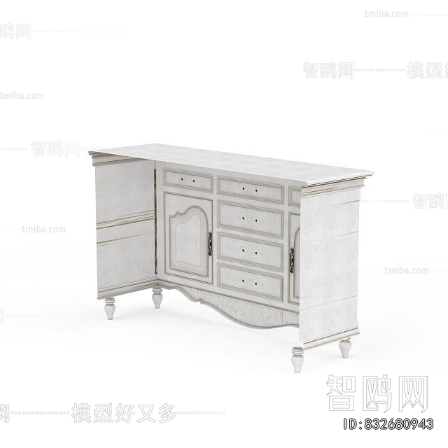 European Style Side Cabinet