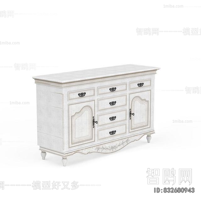 European Style Side Cabinet