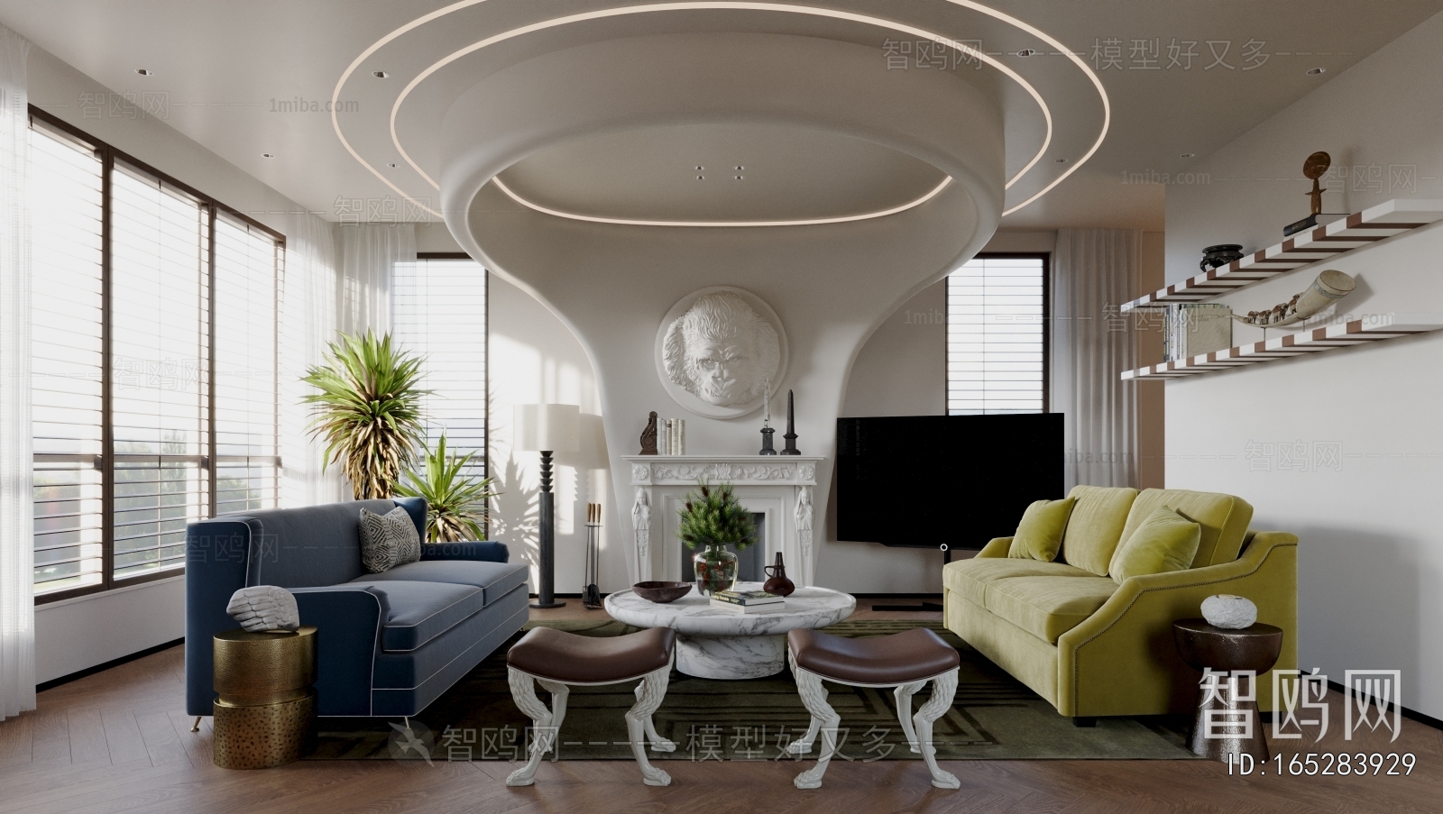 French Style A Living Room