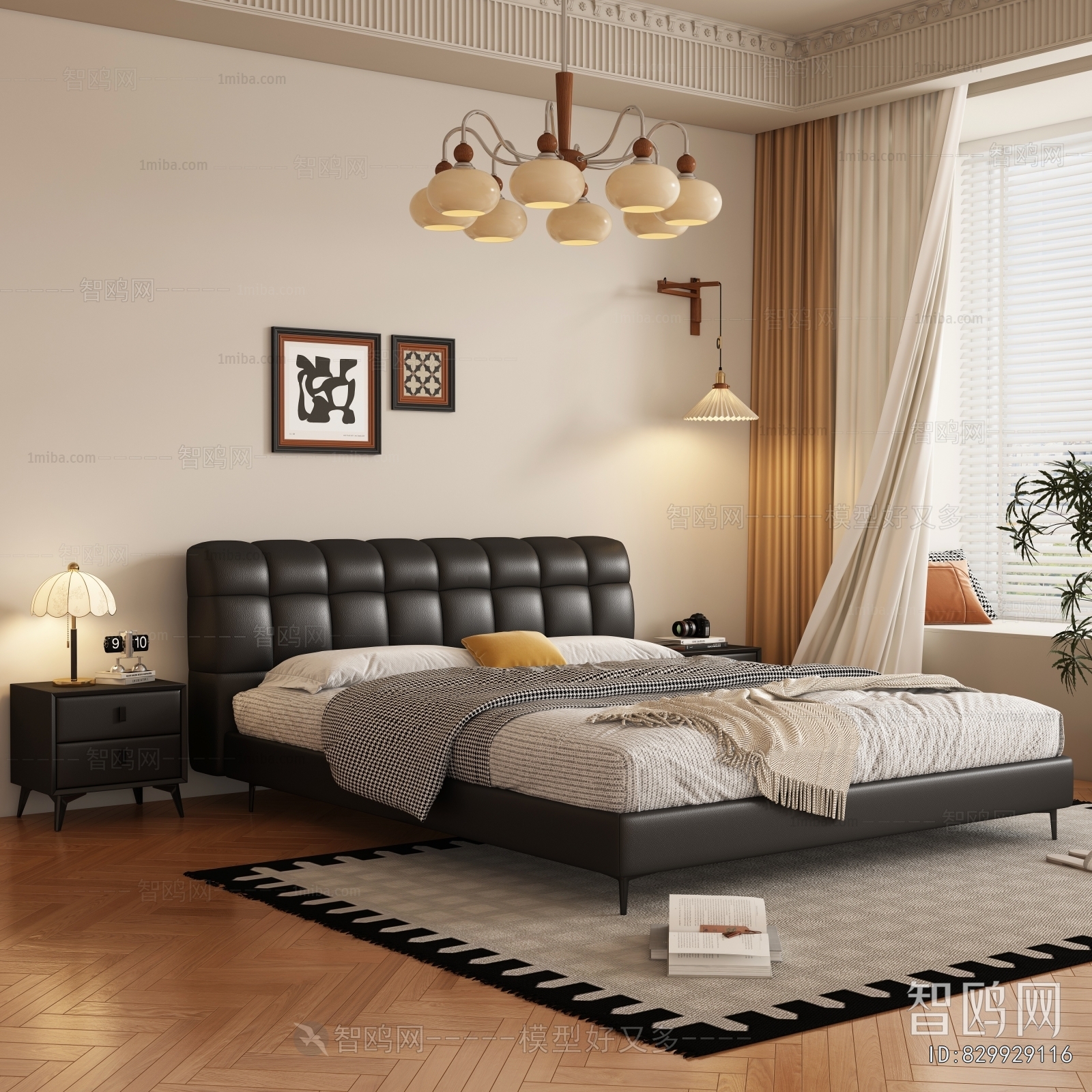 Modern Double Bed