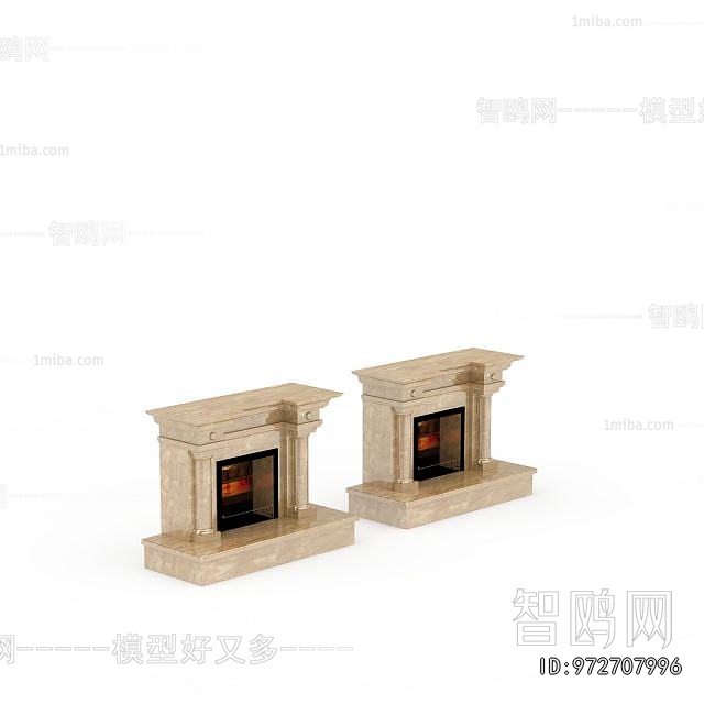 European Style Fireplace