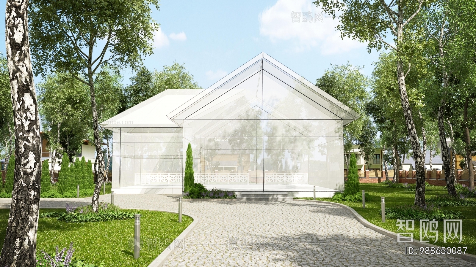 Modern Courtyard/landscape