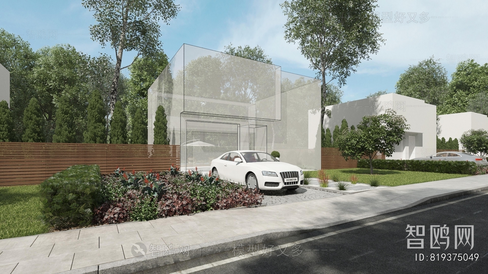 Modern Courtyard/landscape