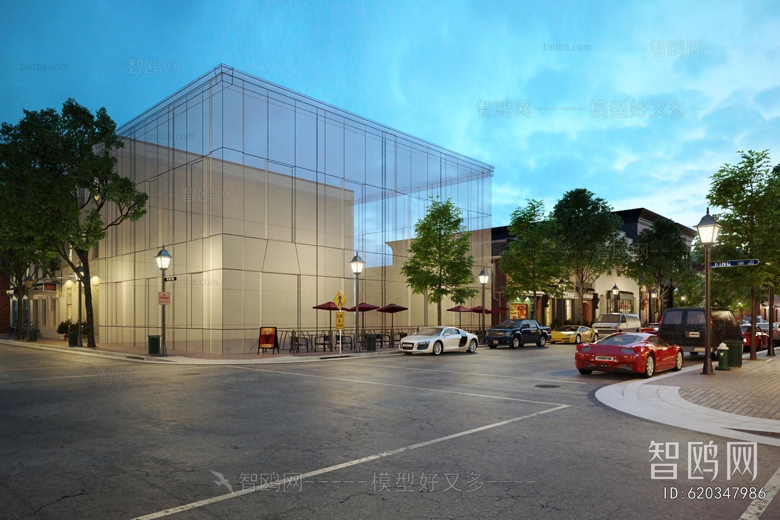 Modern Commercial Street