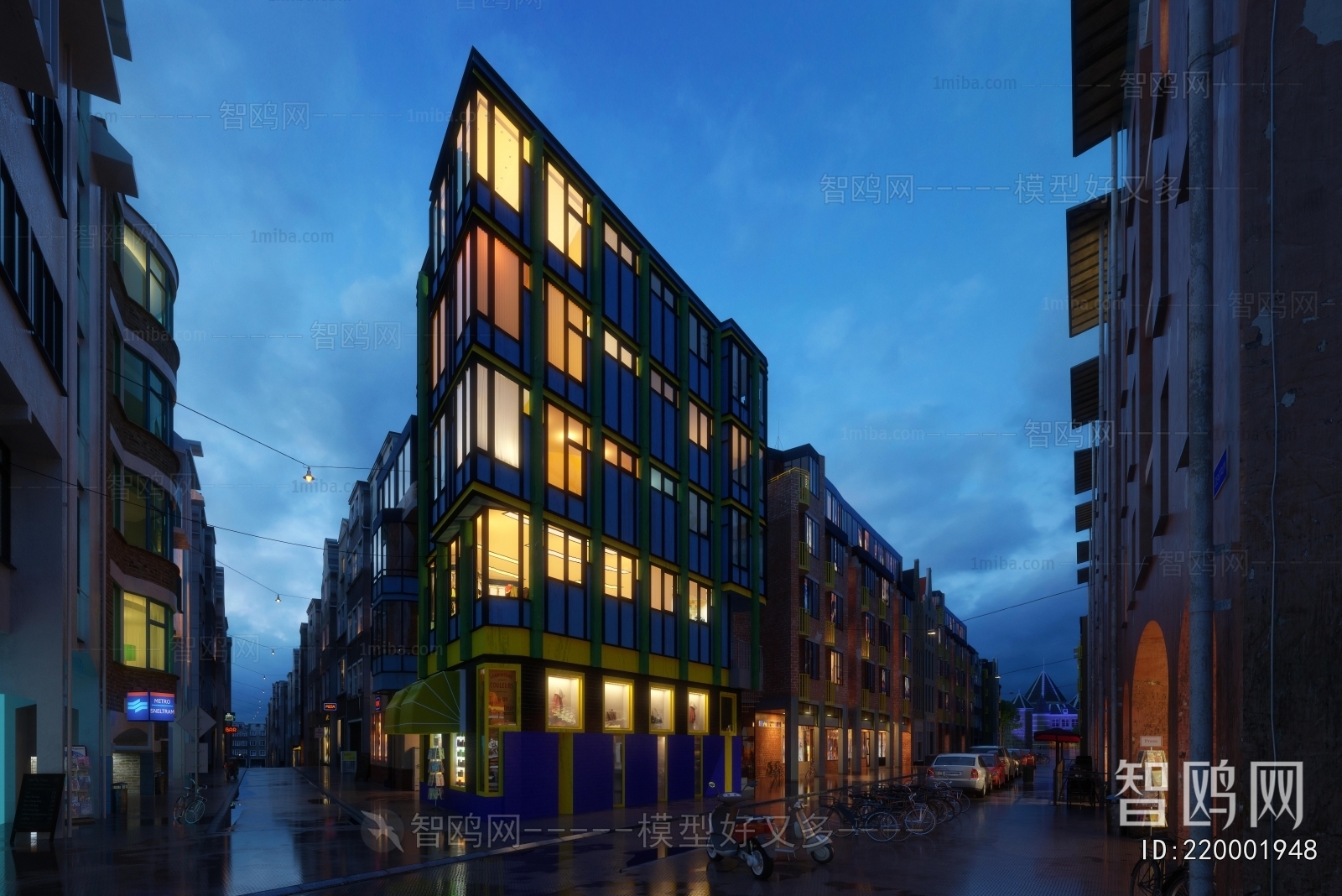 Modern Commercial Street