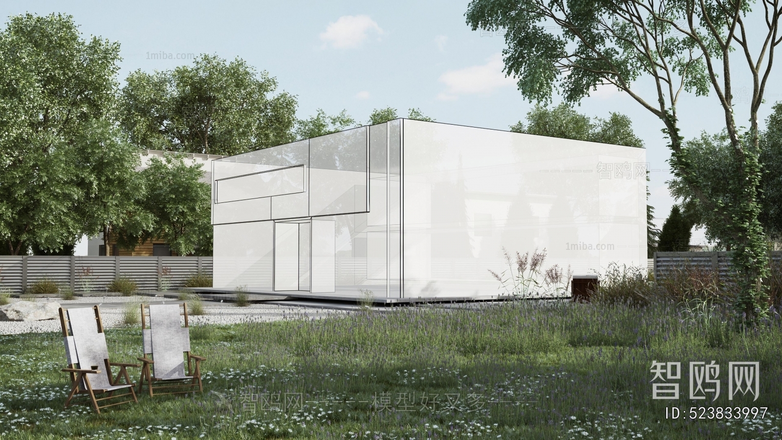 Modern Courtyard/landscape