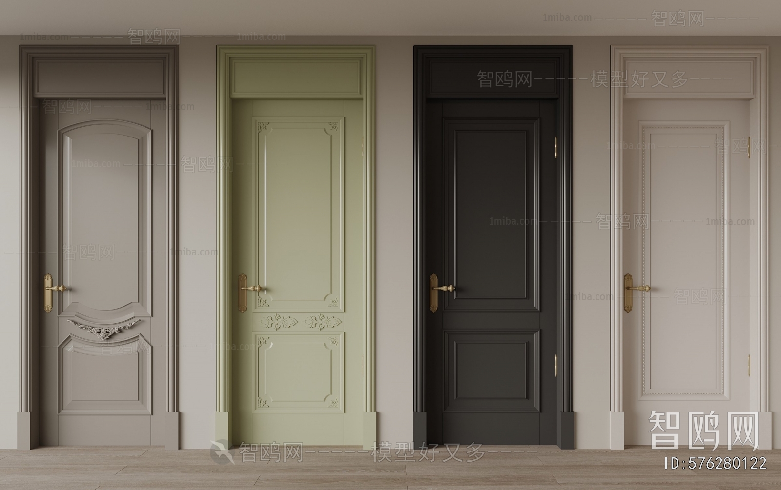 French Style Single Door