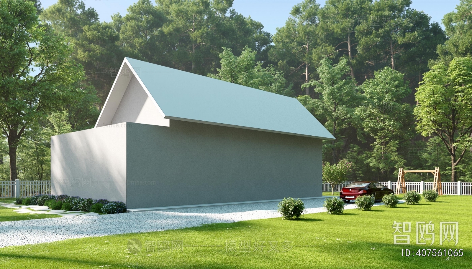 Modern Courtyard/landscape