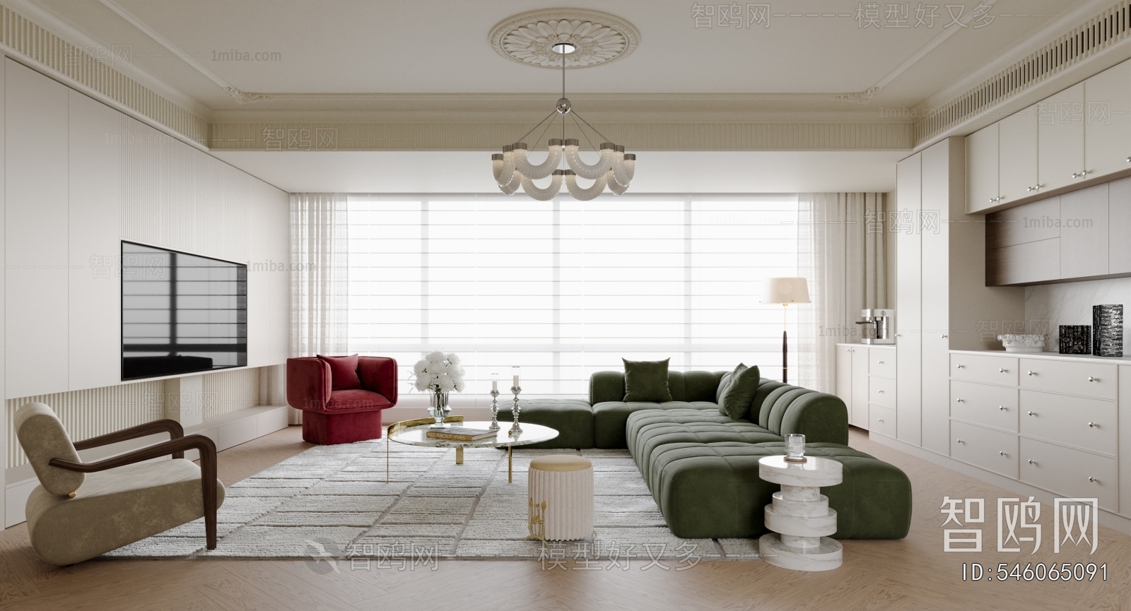 French Style A Living Room