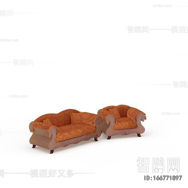 European Style A Sofa For Two