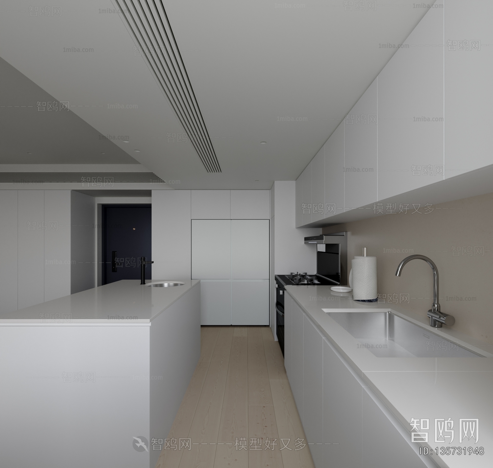 Modern Open Kitchen