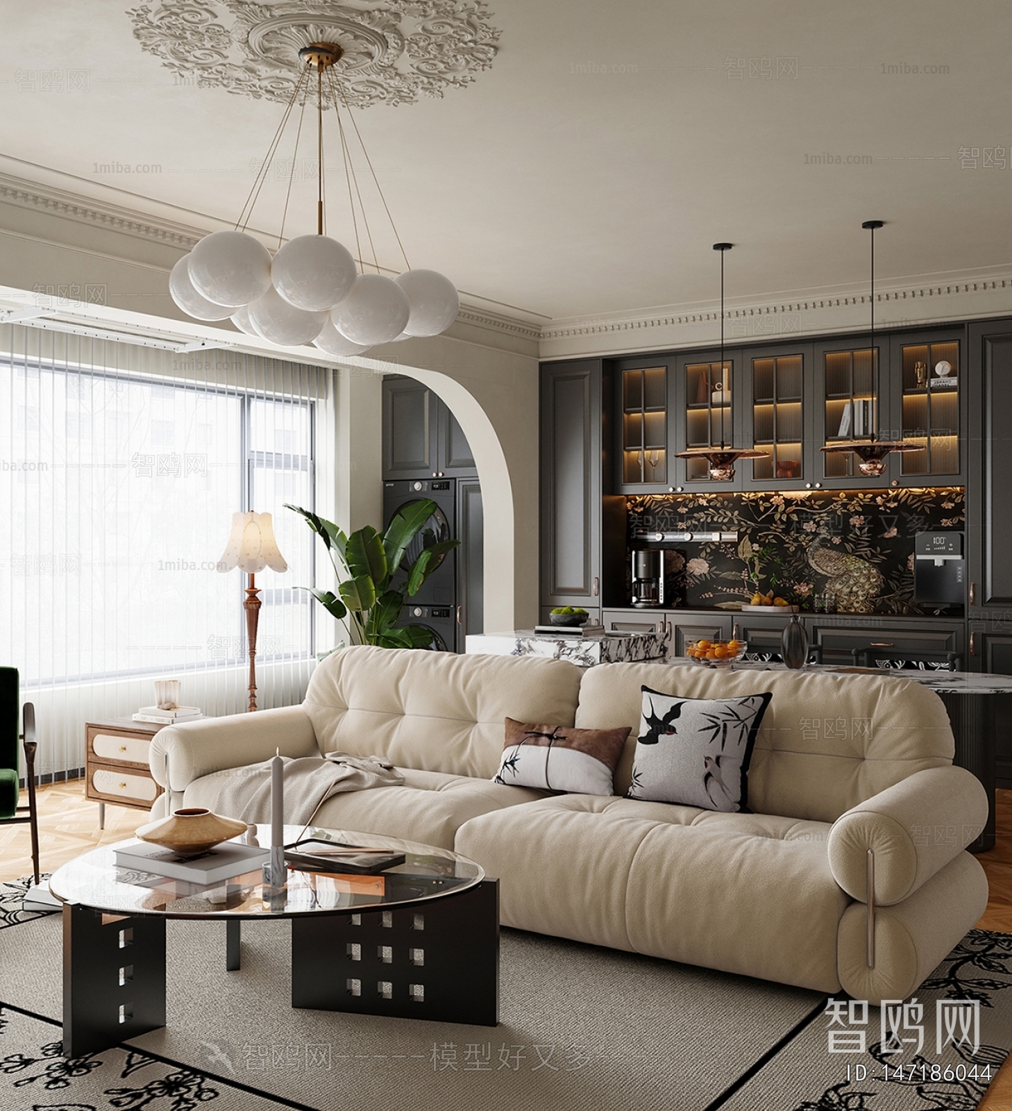 French Style A Living Room