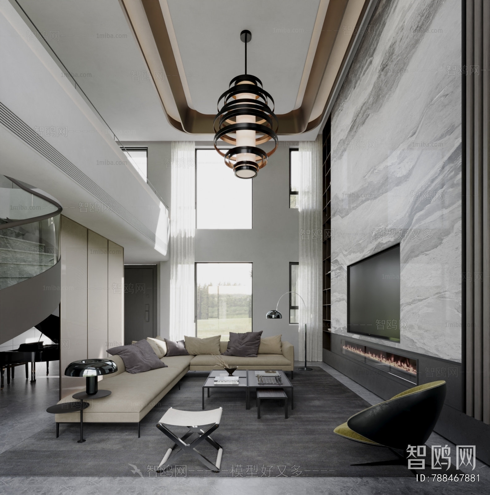 Modern A Living Room