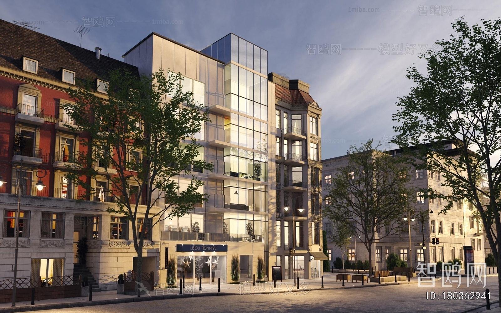 Modern Commercial Street