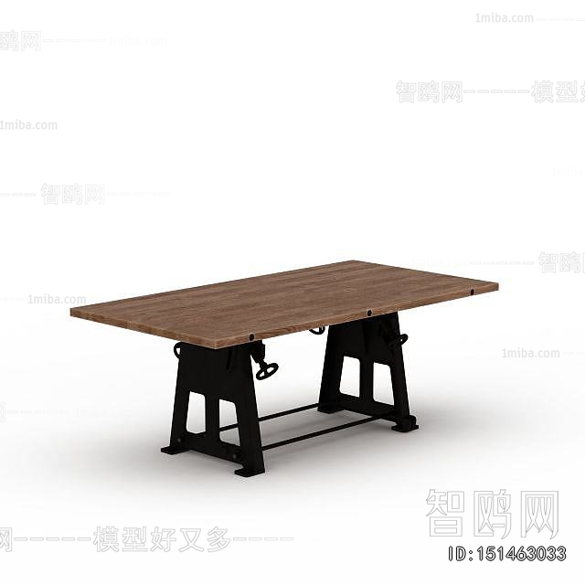 Simple European Style Dining Table
