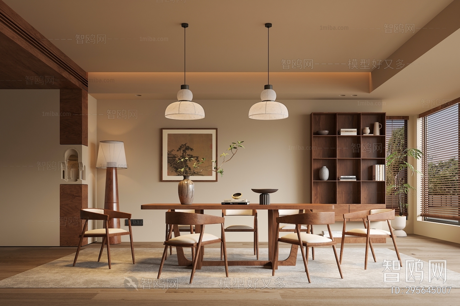 New Chinese Style Dining Room