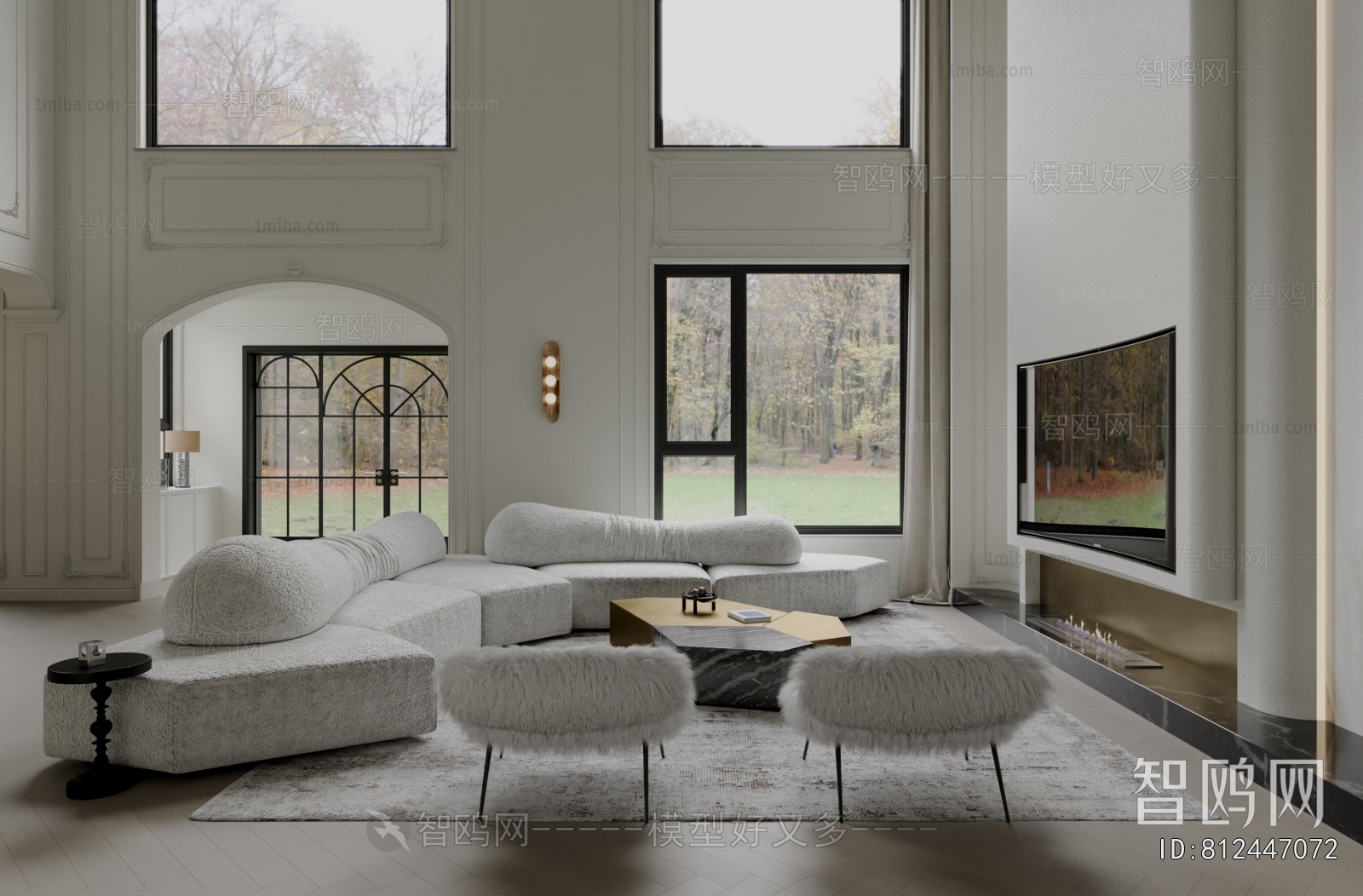 French Style A Living Room