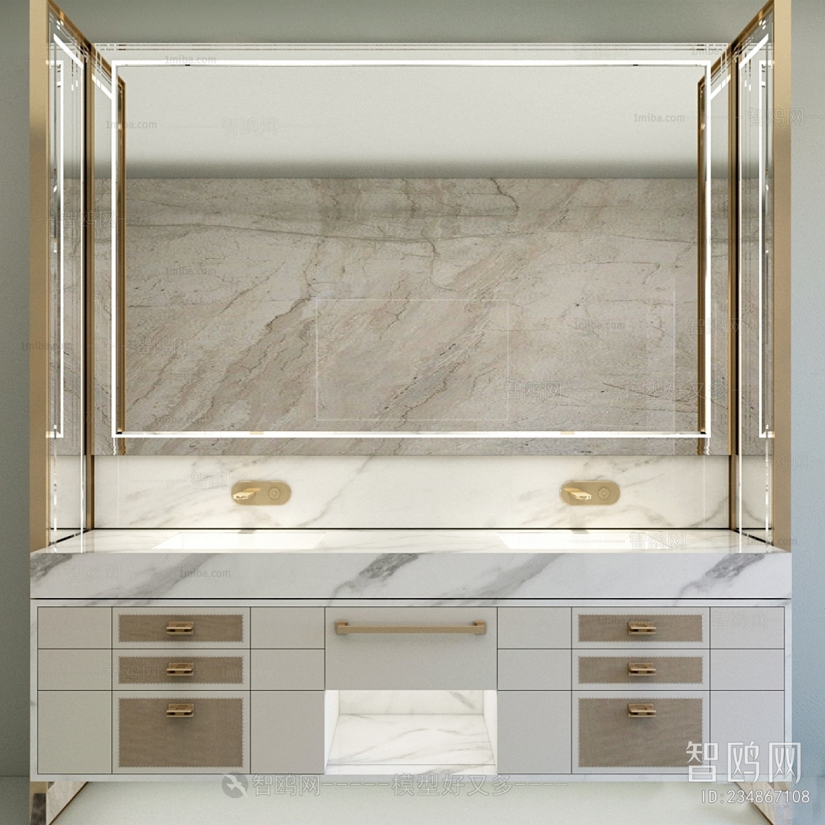 Modern Bathroom Cabinet