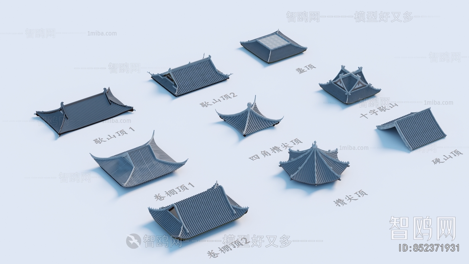 Chinese Style Building Component