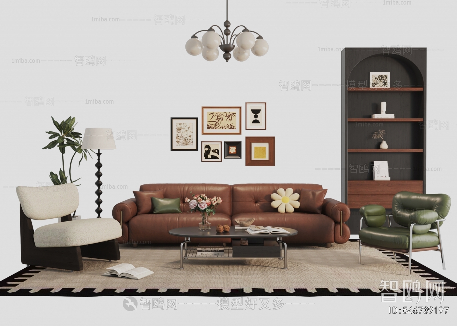 French Style Sofa Combination