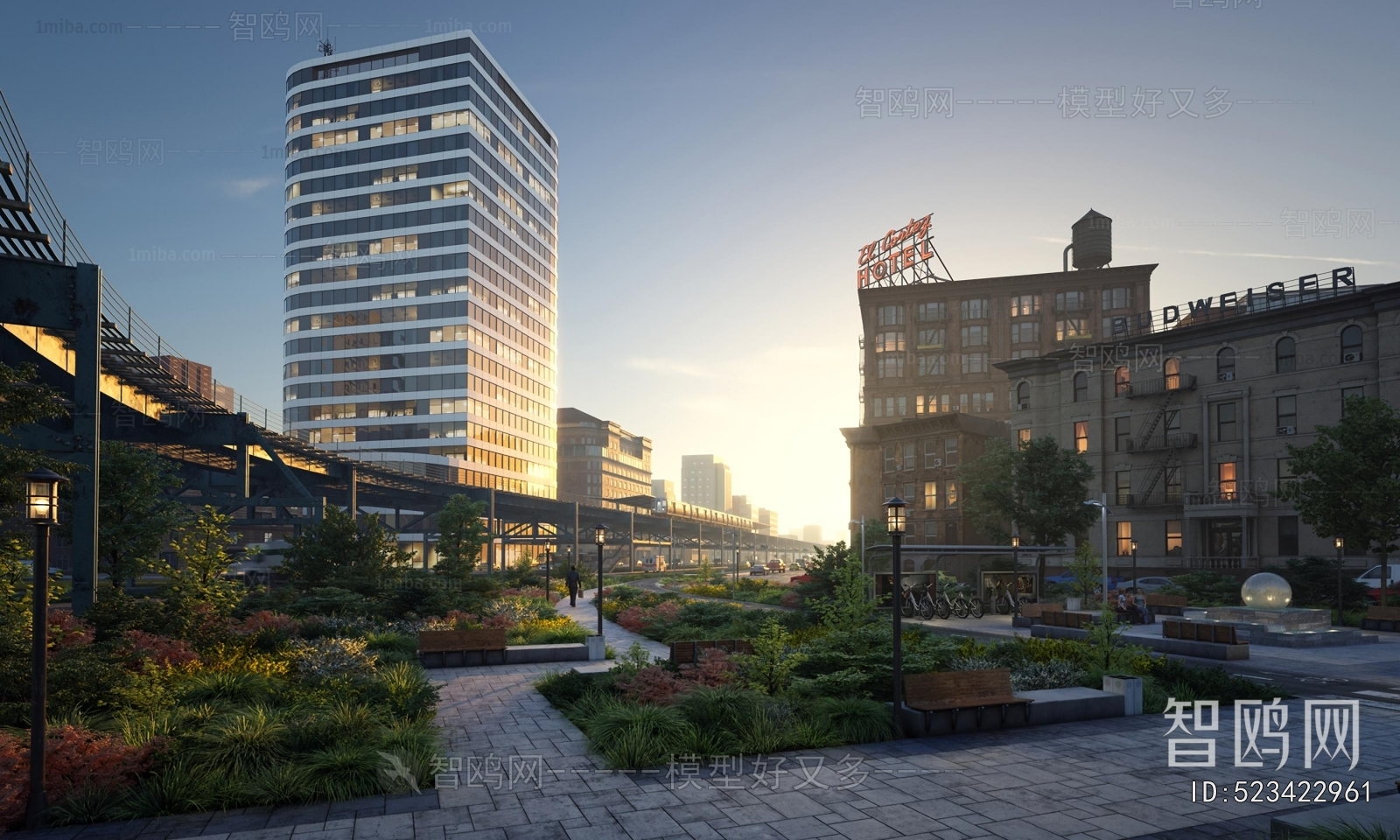 Modern Commercial Street