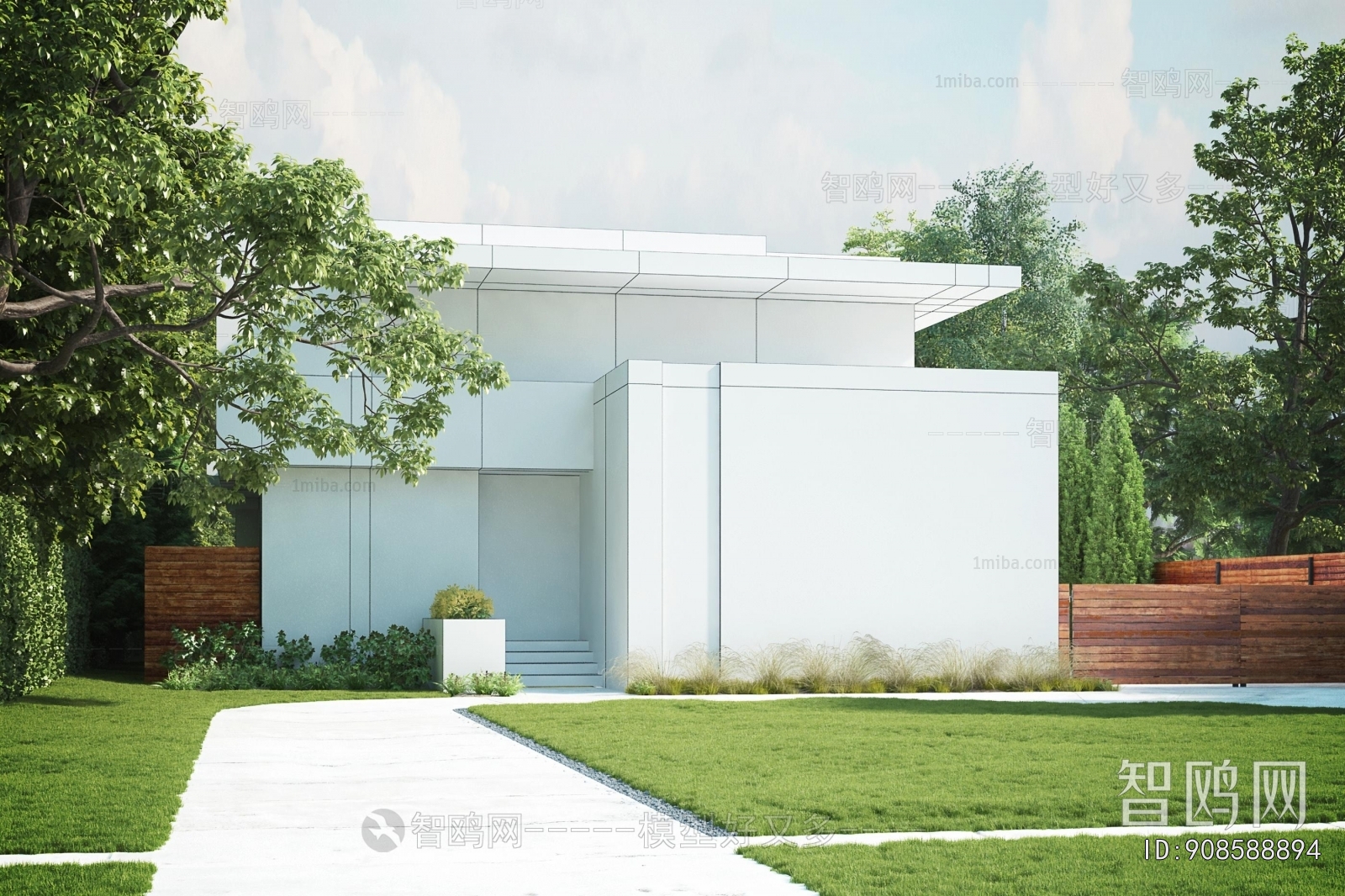 Modern Courtyard/landscape