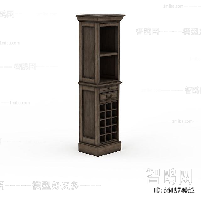 European Style Wine Cabinet