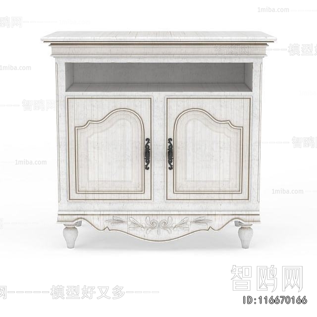 European Style Side Cabinet