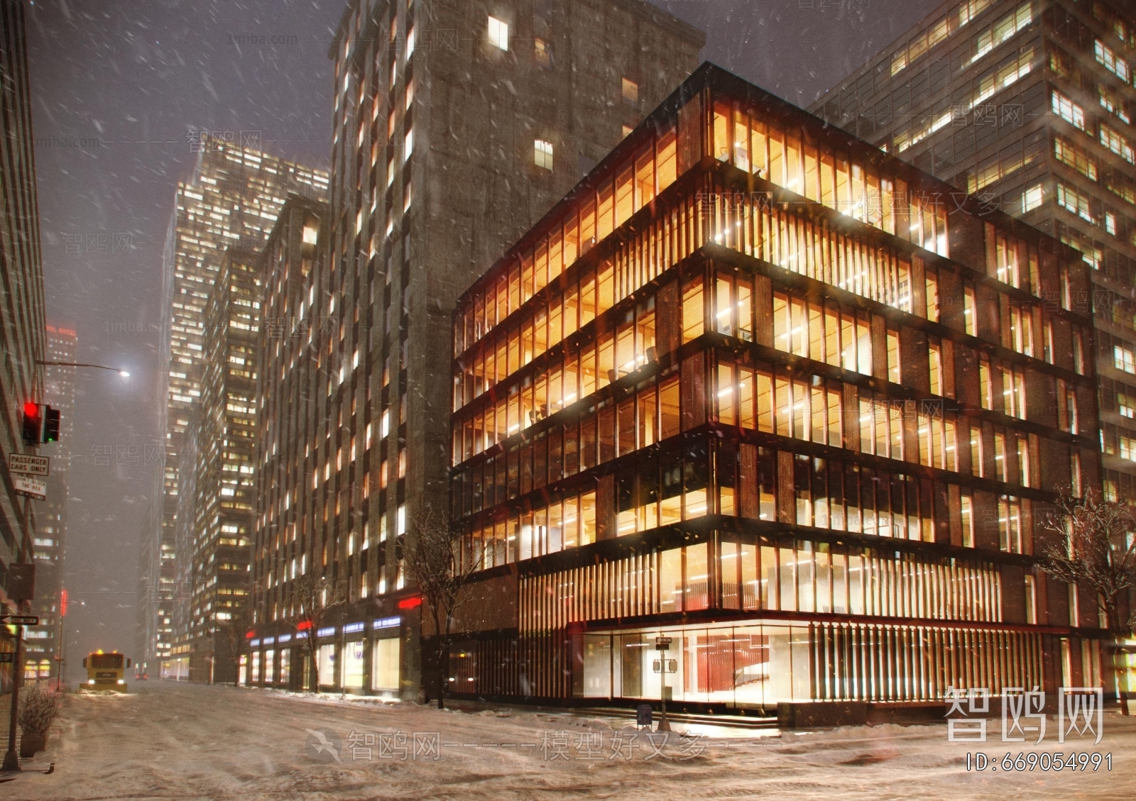 Modern Commercial Street