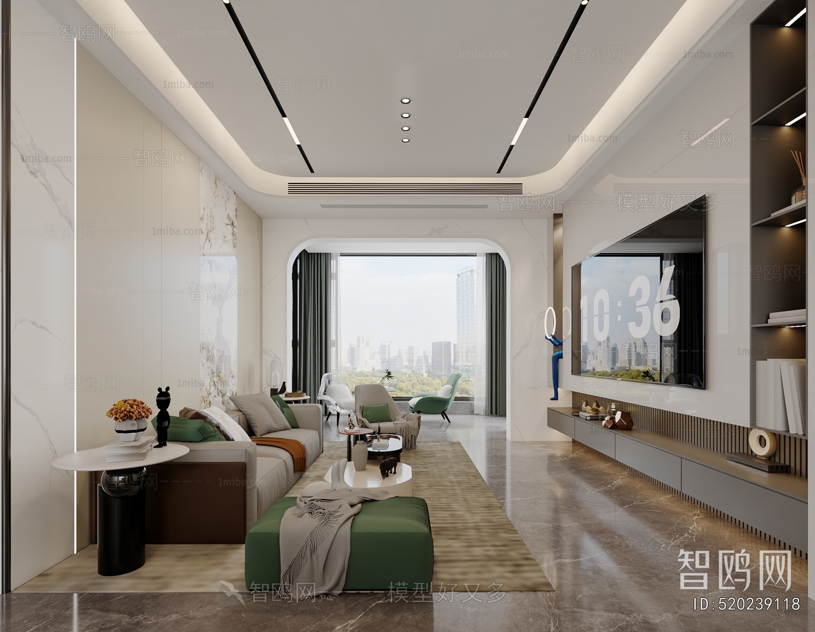 Modern A Living Room