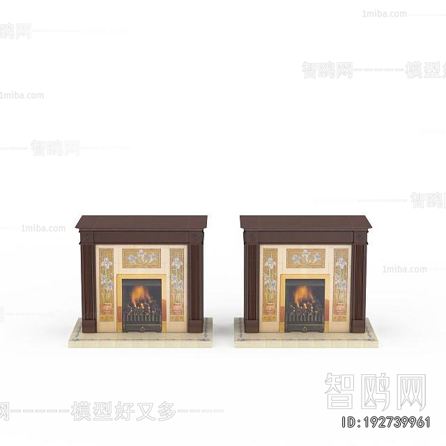 European Style Fireplace