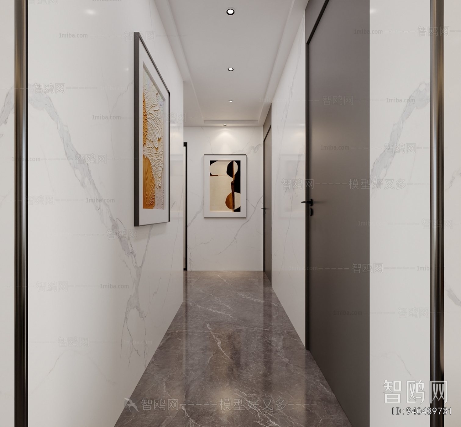 Modern Hallway