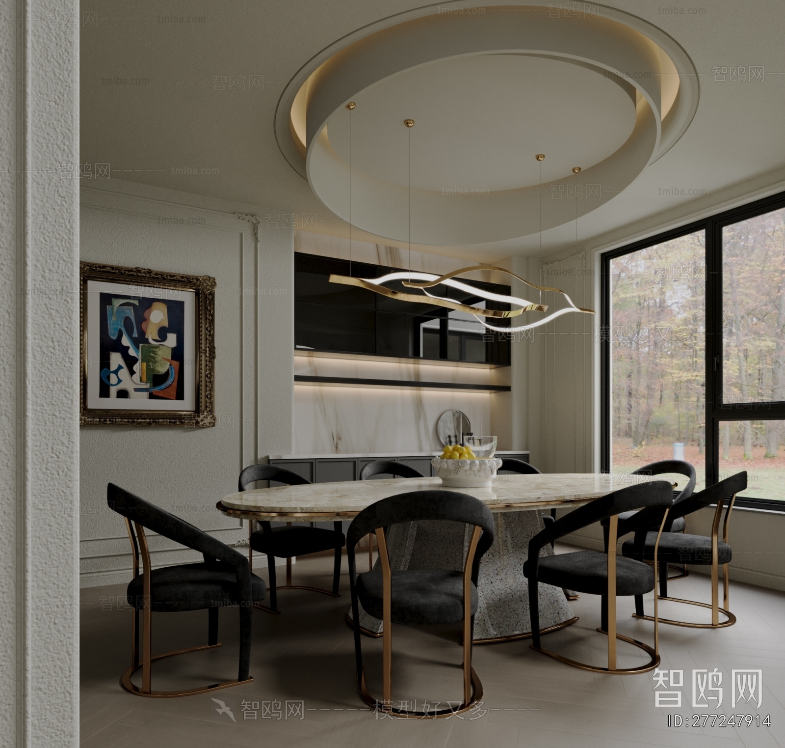 French Style Dining Room