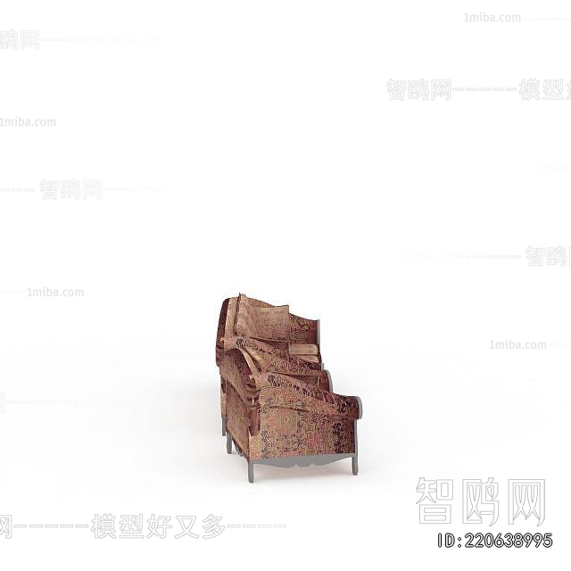 European Style Three-seat Sofa