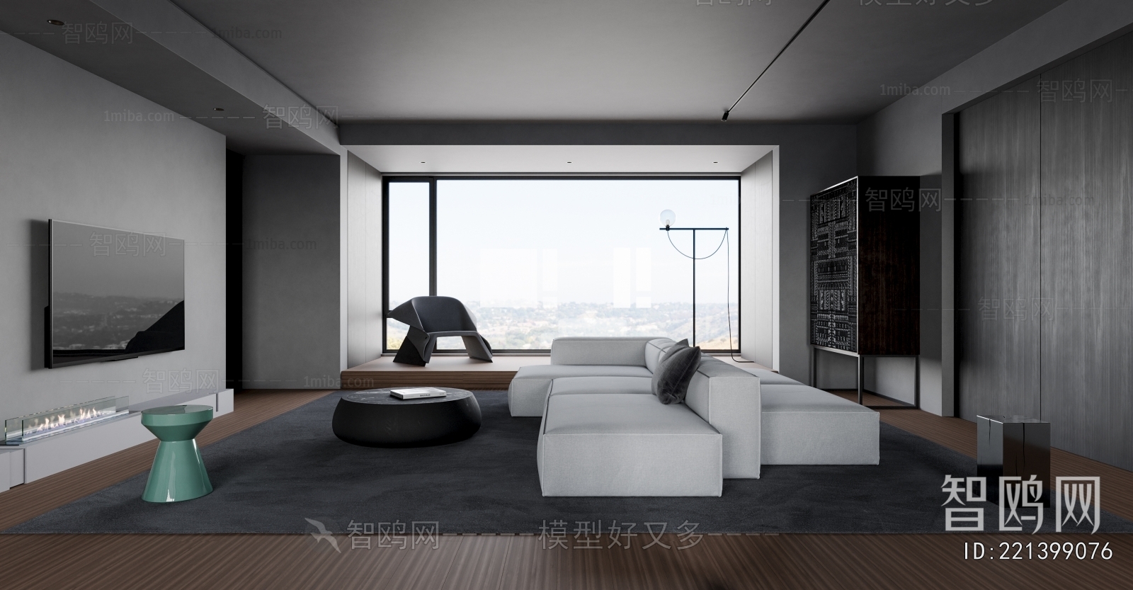 Modern A Living Room