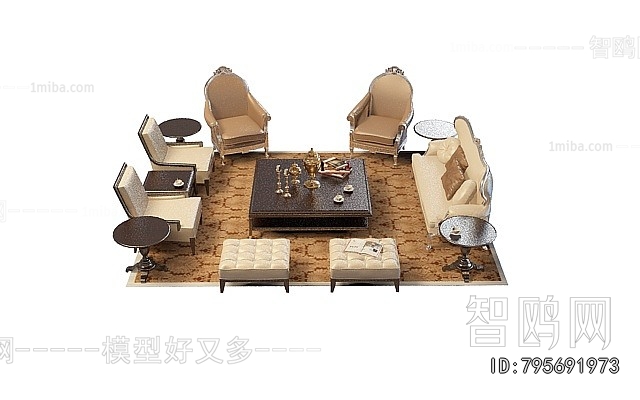 European Style Sofa Combination