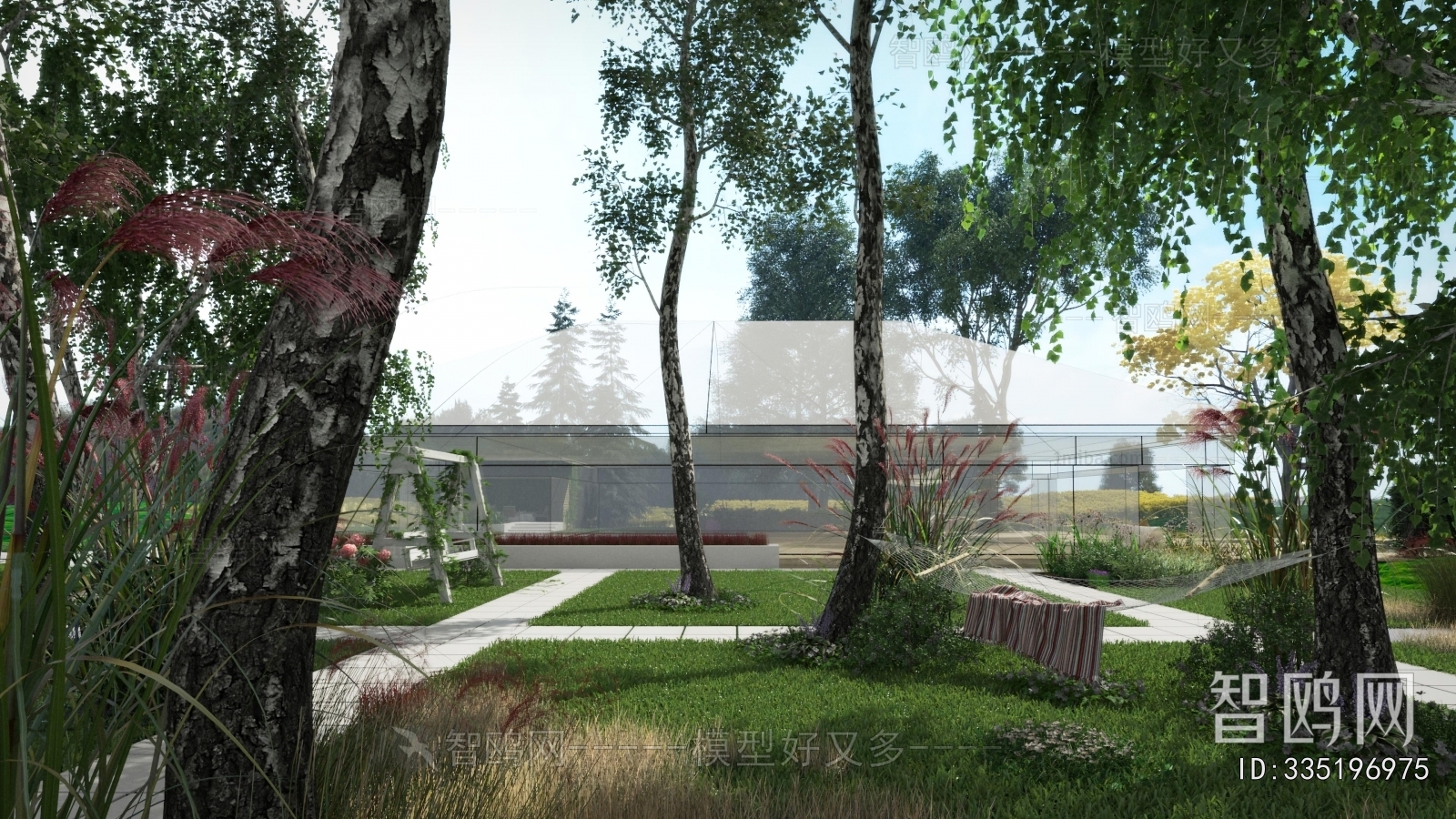 Modern Courtyard/landscape