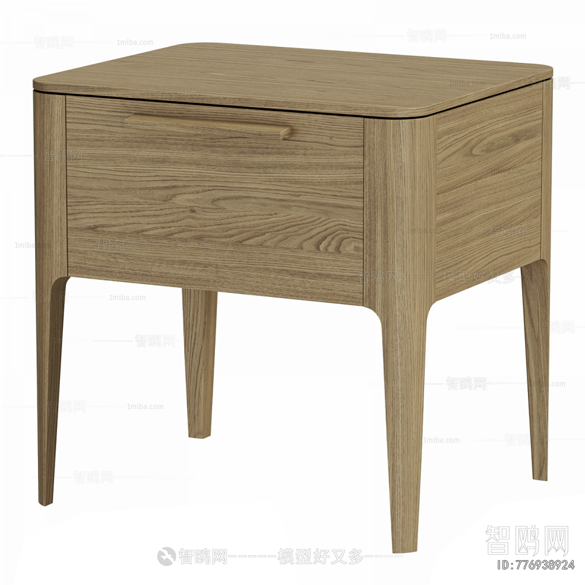 Nordic Style Bedside Cupboard