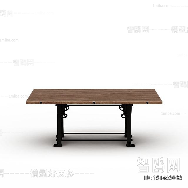 Simple European Style Dining Table