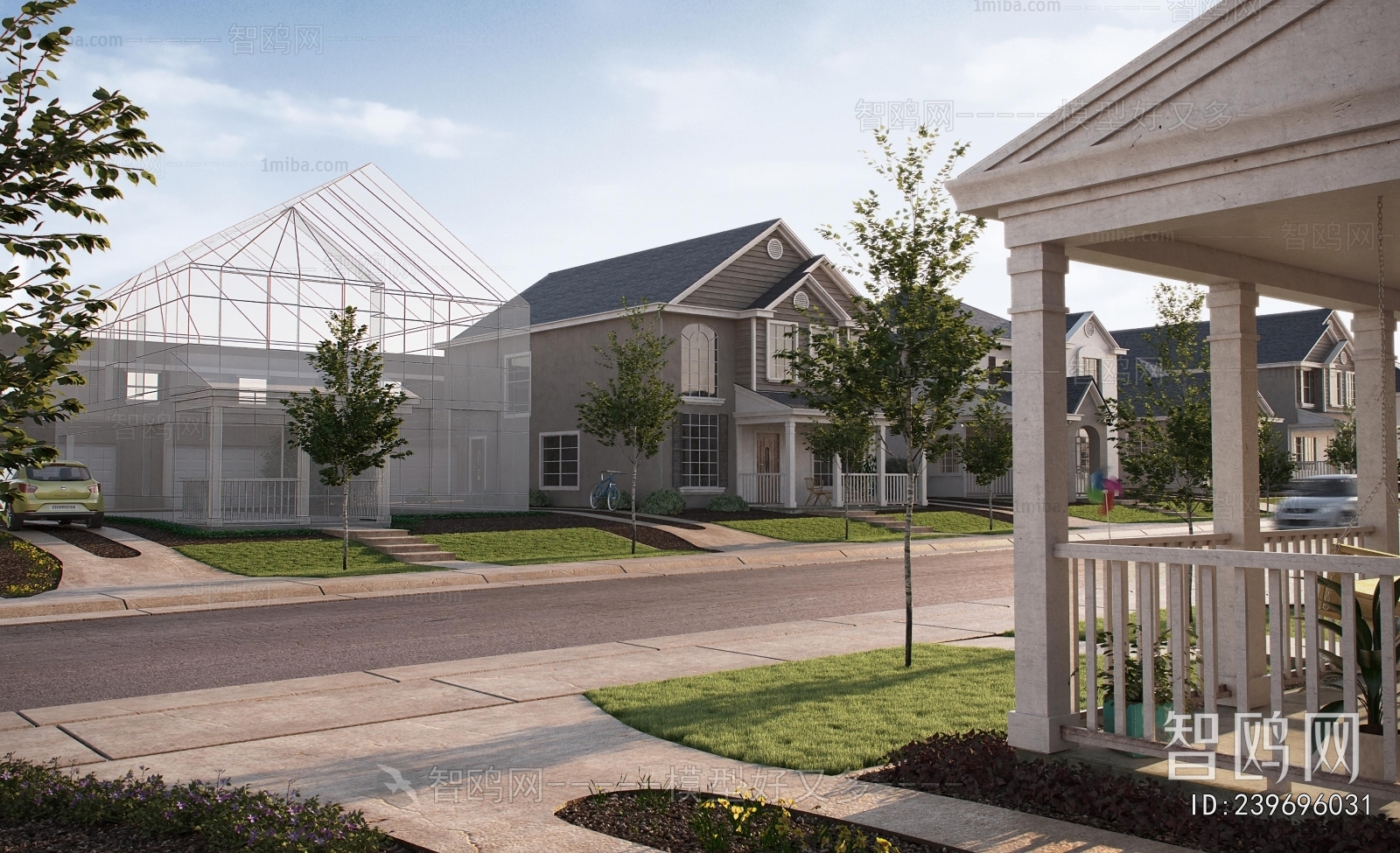 European Style Villa Appearance