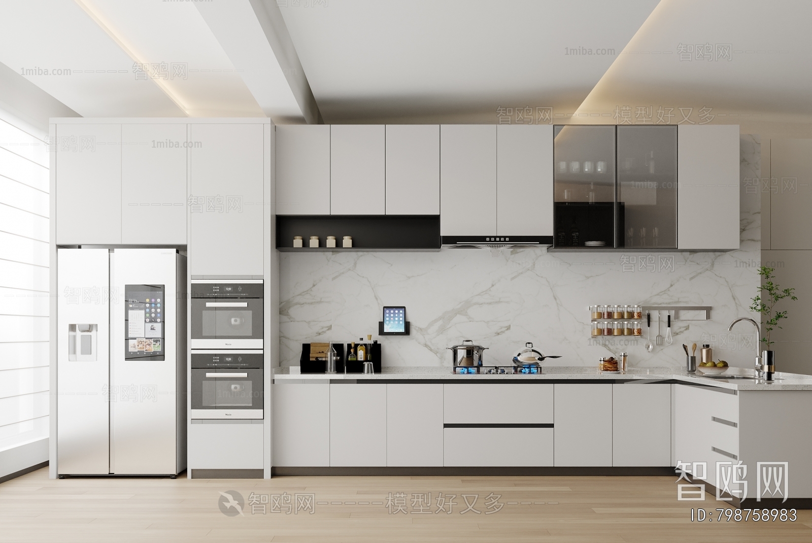 Modern Open Kitchen